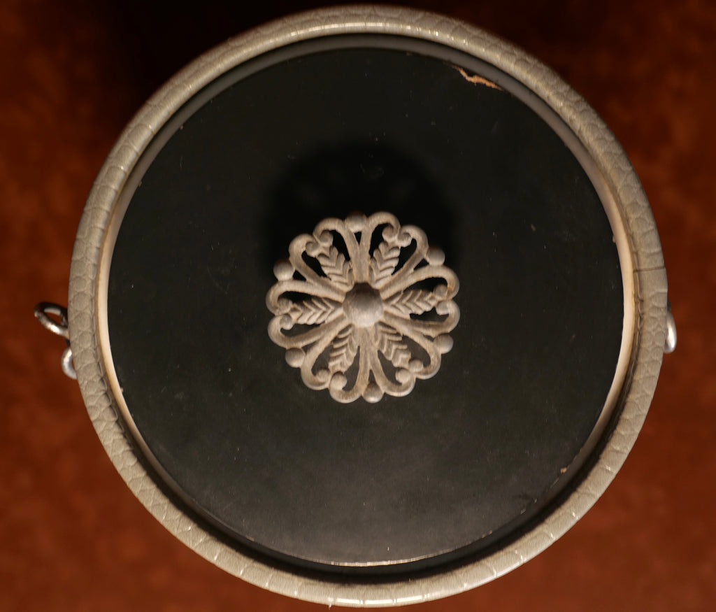 “Croc” Embossed Vinyl Ice Bucket - 1970’s