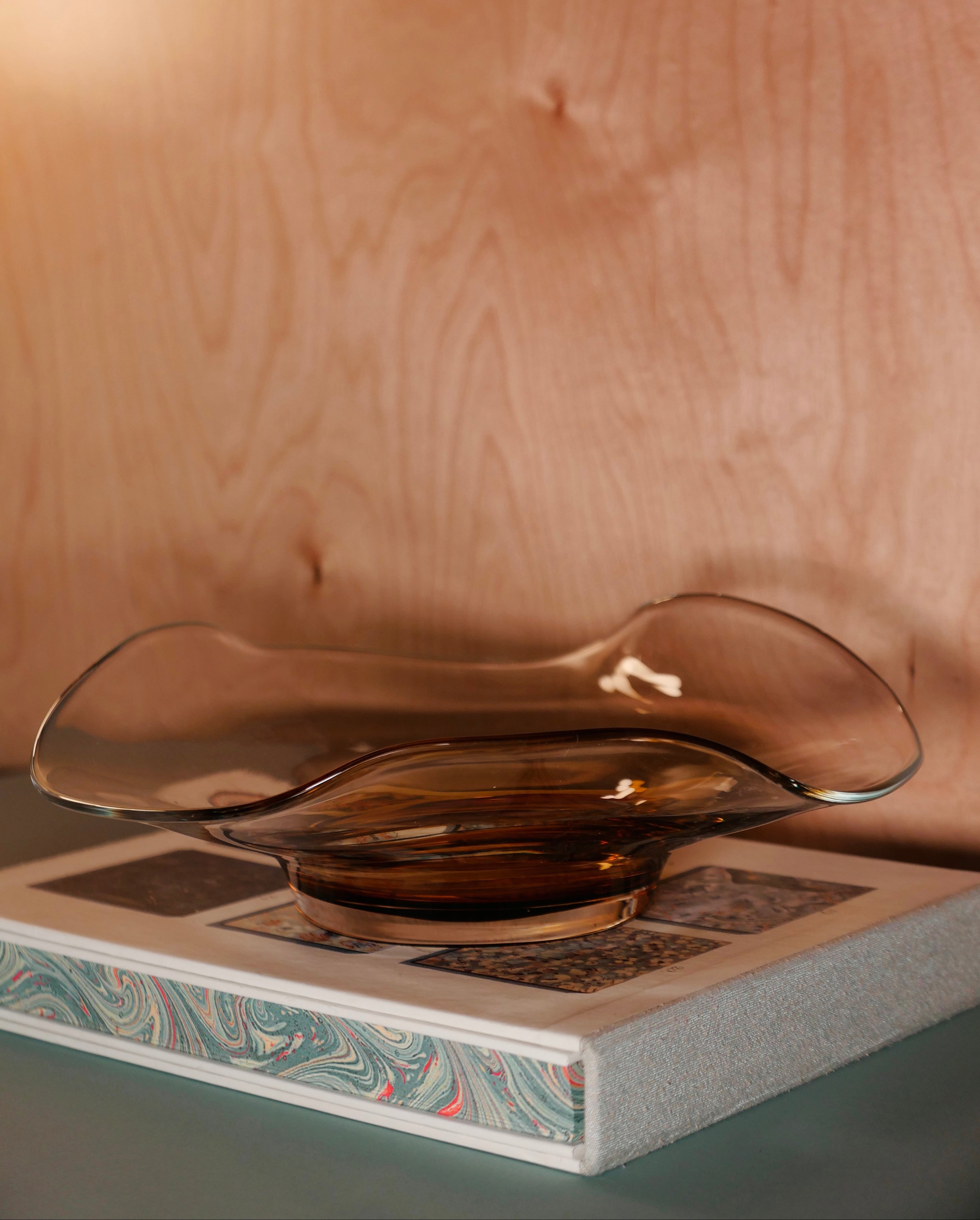 Gradient Art Glass Bowl