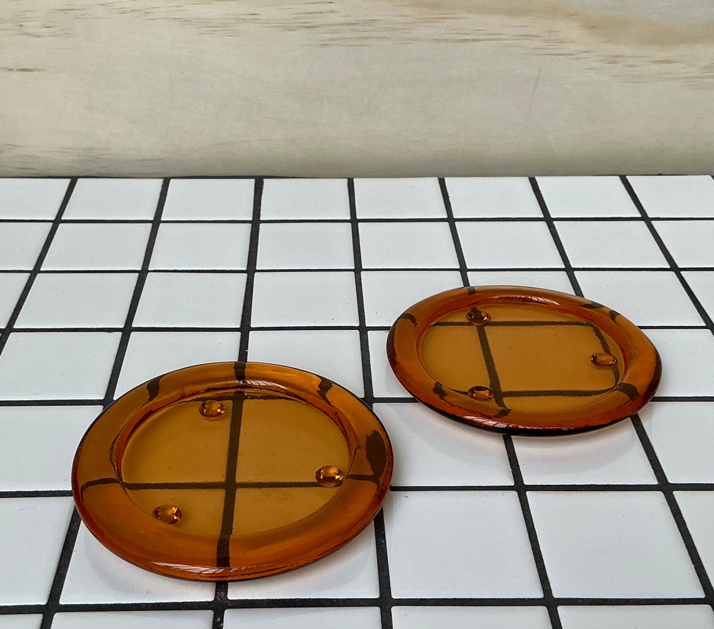 Amber Coasters (2)