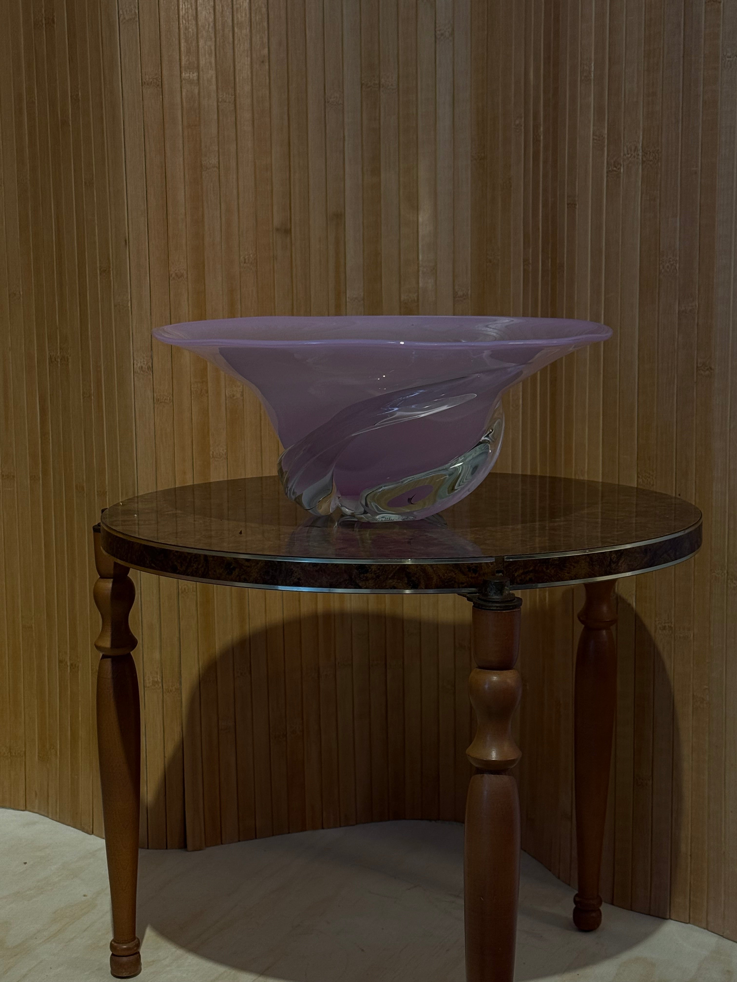 Matthew Buechner Art Glass Bowl - 1982