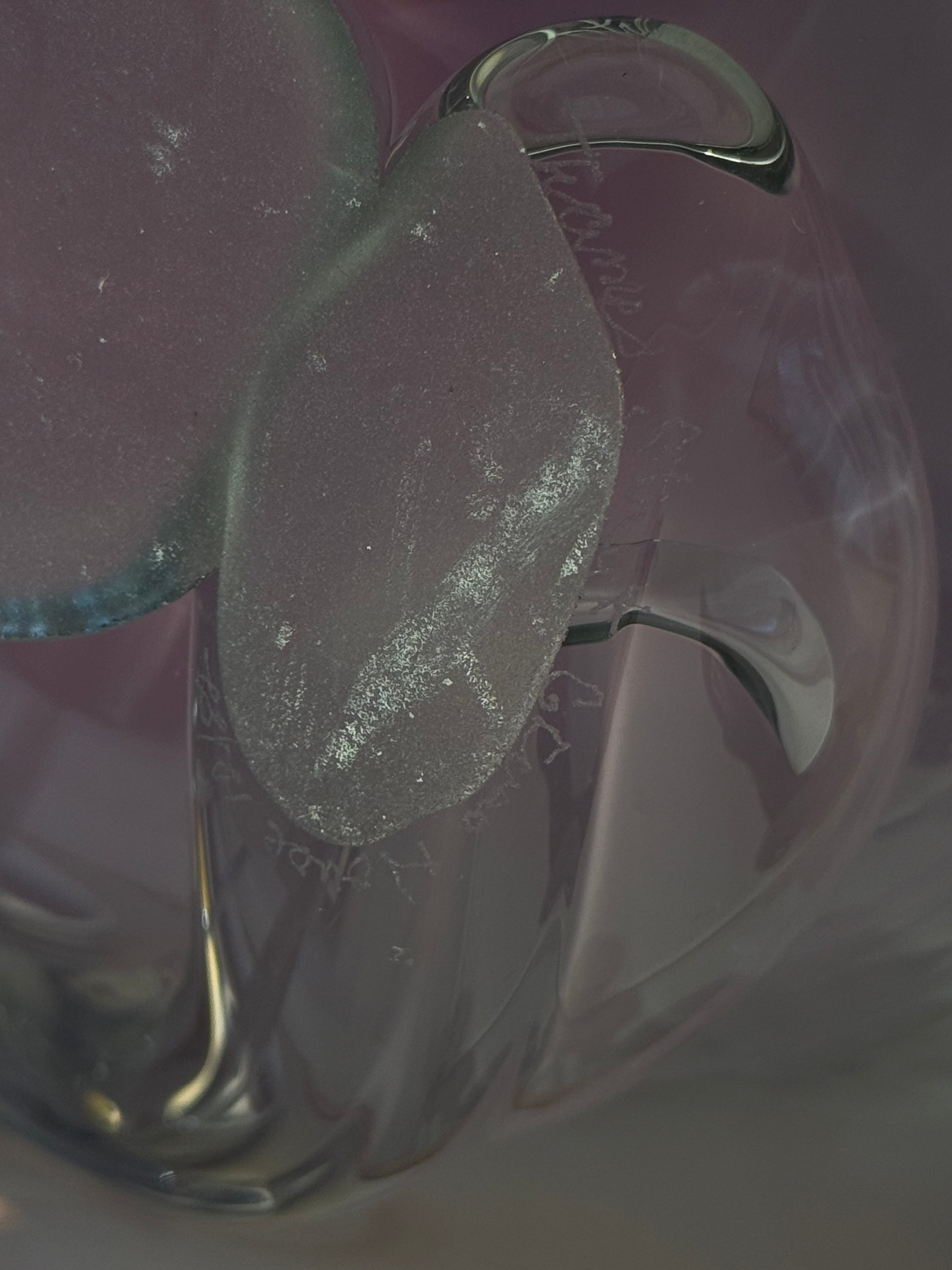 Matthew Buechner Art Glass Bowl - 1982