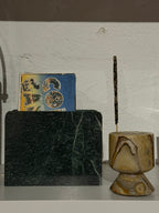 MCM Green Stone Napkin Holder