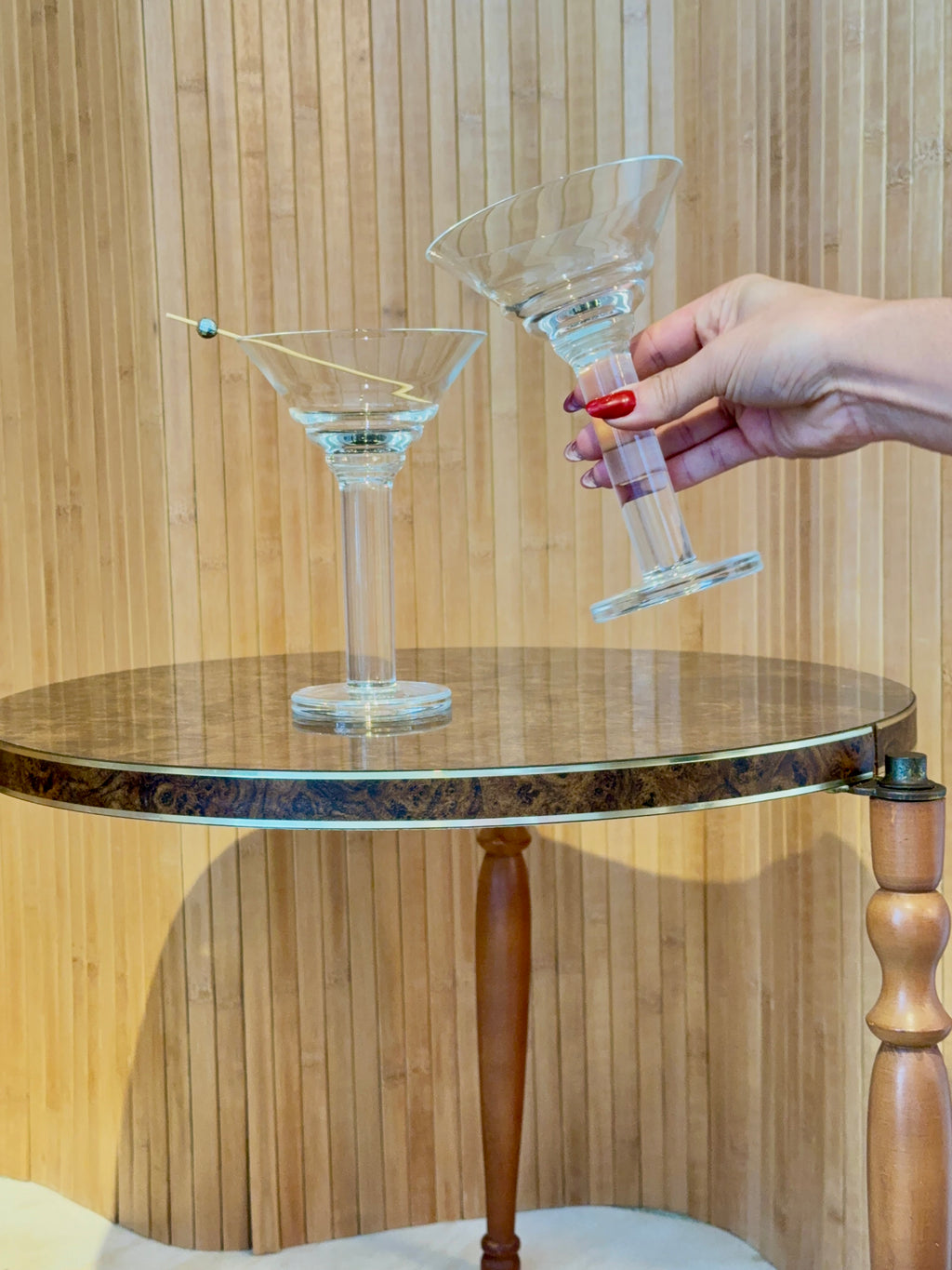Modernist Engraved Glasses (2)
