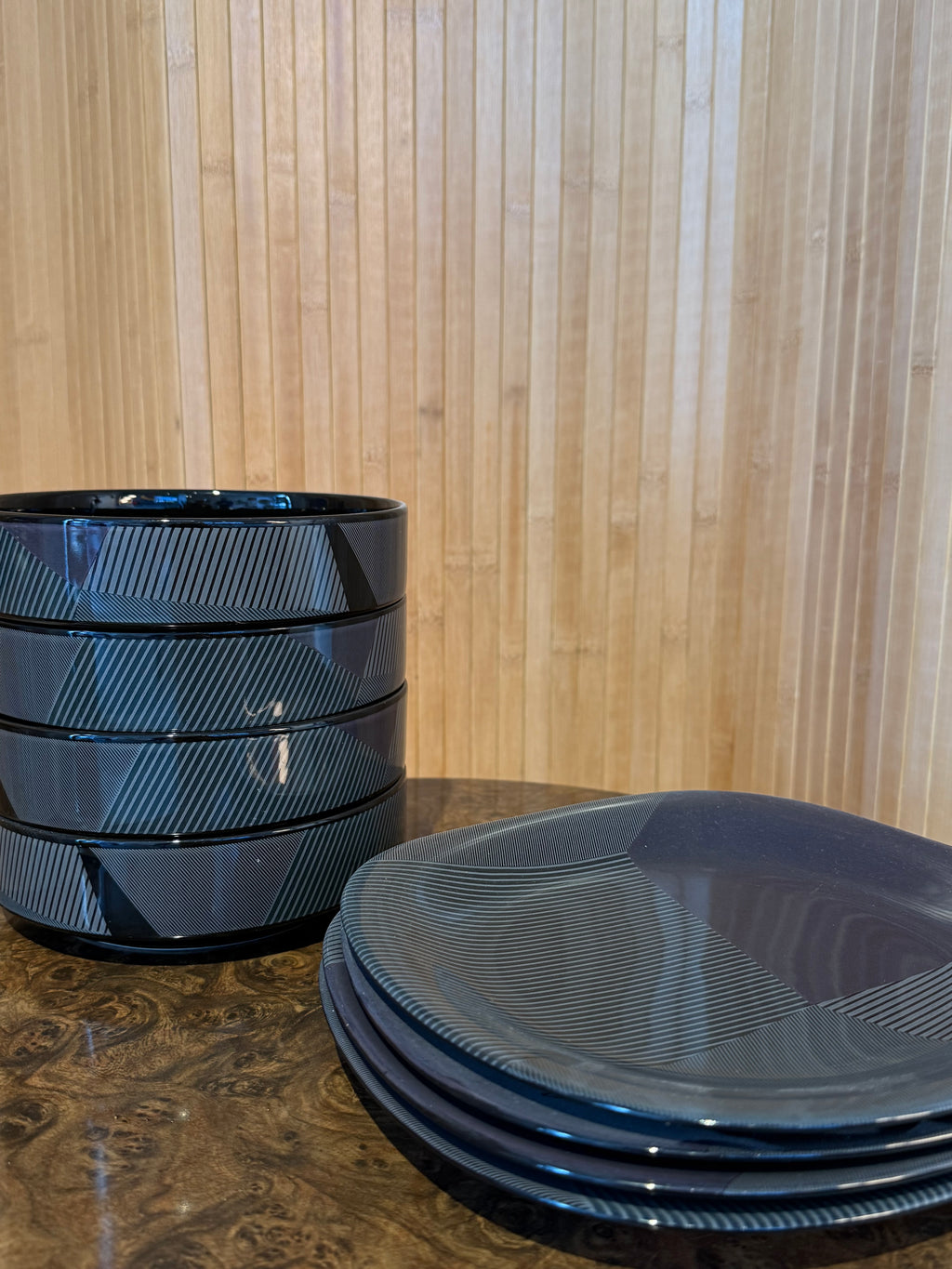 Daniel Hechter” Dinnerware Set (9pc) - Post Modern