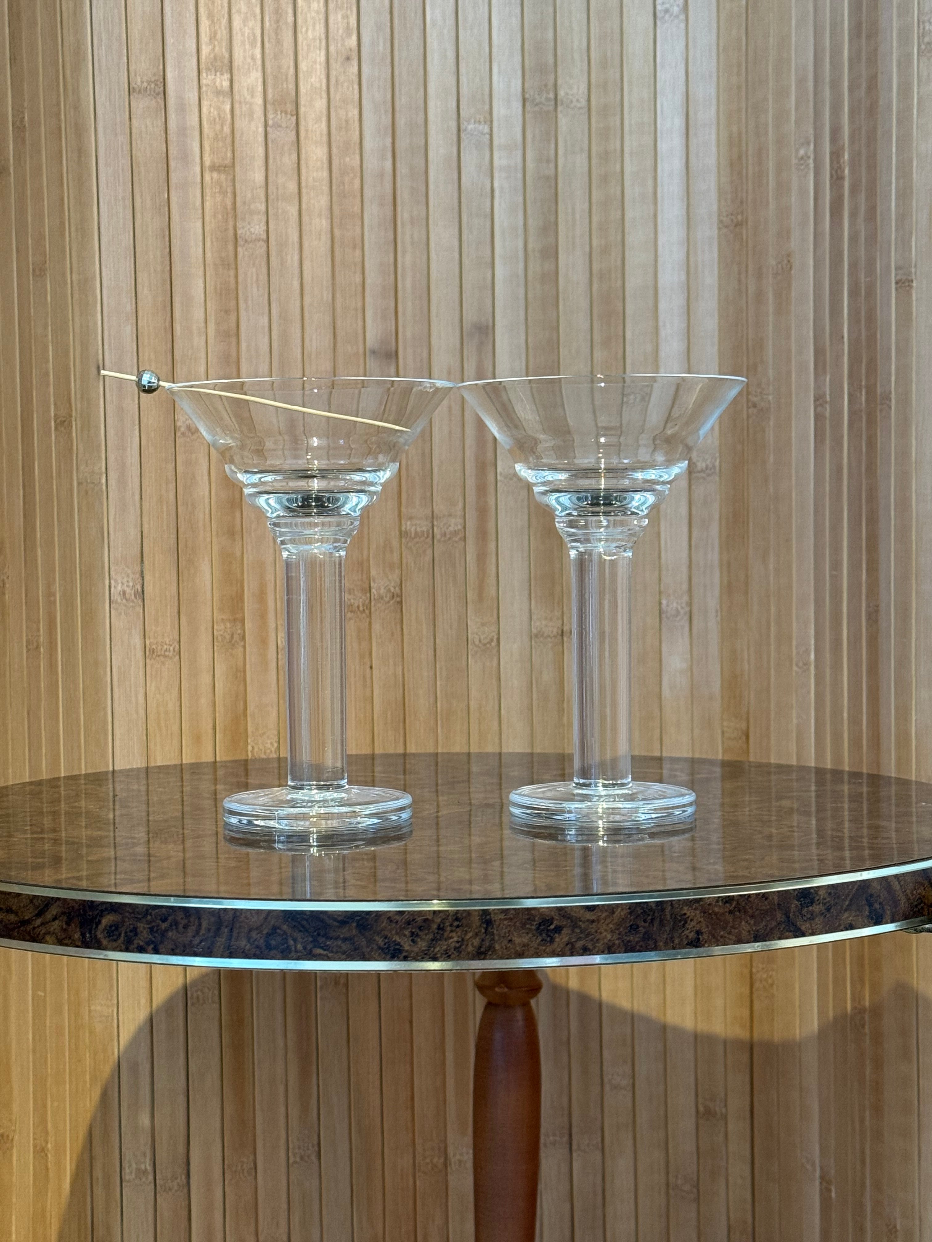 Modernist Engraved Glasses (2)